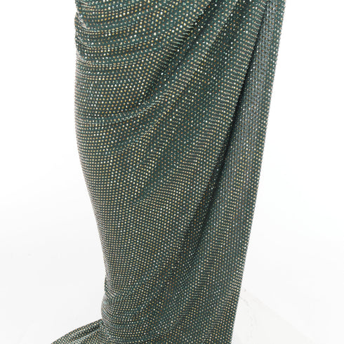 Women's Alexandre Vauthier Crystal Low Waist Gown
