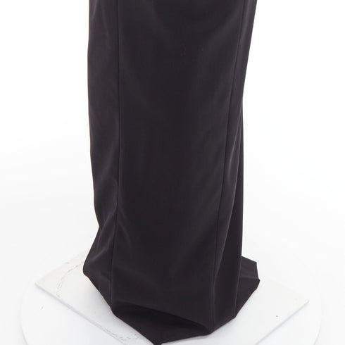 Women's Alexandre Vauthier Open Back Slit Gown