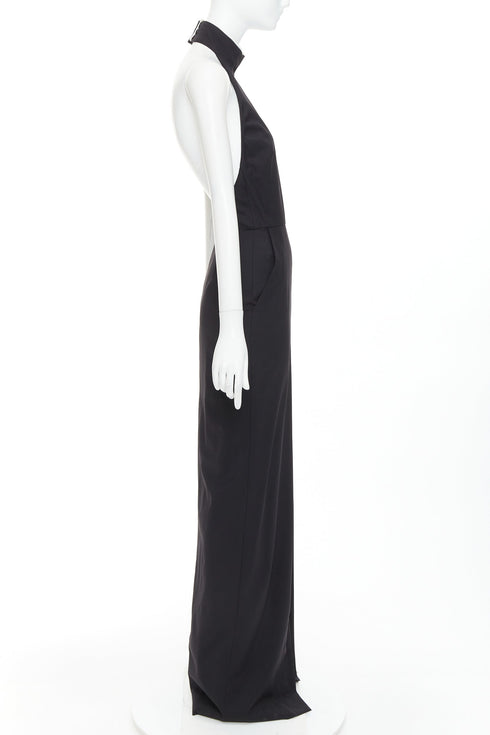 Women's Alexandre Vauthier Open Back Slit Gown
