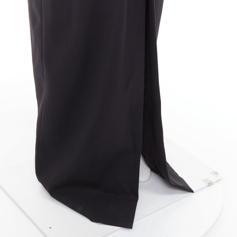 Women's Alexandre Vauthier Open Back Slit Gown