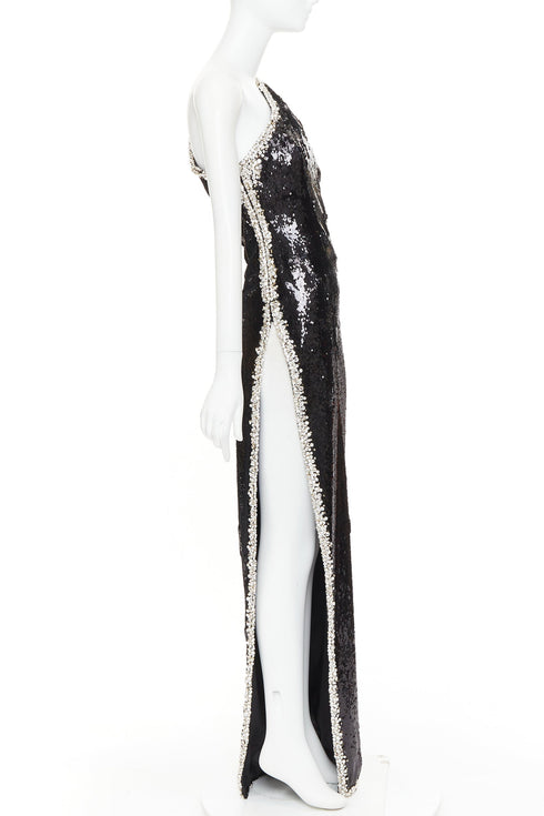 Women's Alexandre Vauthier Sequin Crystal Dress