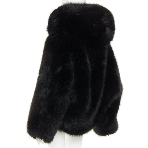 Women's Alexandre Vauthier Fur Cocoon Coat