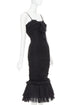 Women's Alexandre Vauthier Tulle Crystal Dress