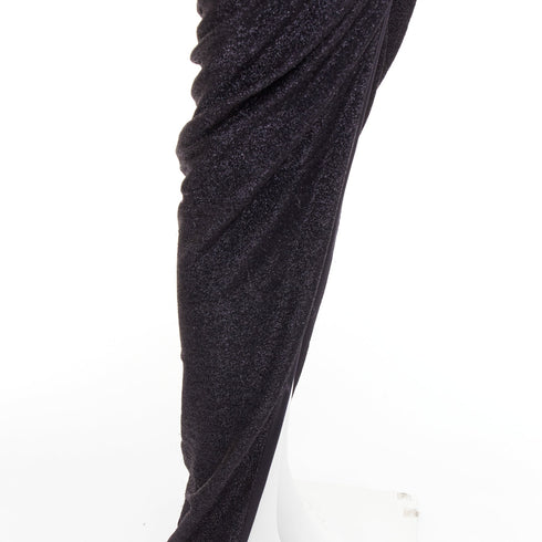 Women's Alexandre Vauthier Lame Draped Gown