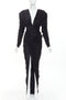 Women's Alexandre Vauthier Lame Draped Gown