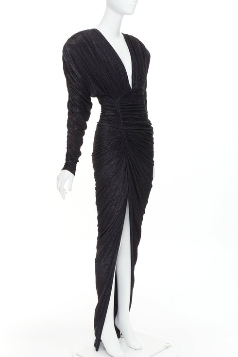 Women's Alexandre Vauthier Lame Draped Gown