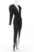 Women's Alexandre Vauthier Lame Draped Gown