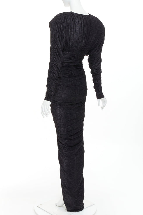 Women's Alexandre Vauthier Lame Draped Gown