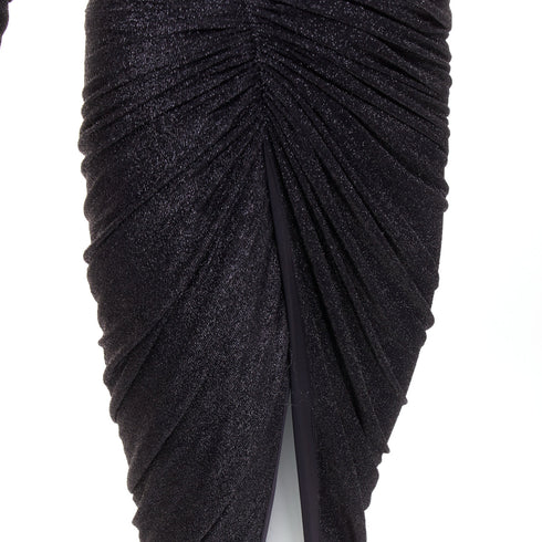Women's Alexandre Vauthier Lame Draped Gown