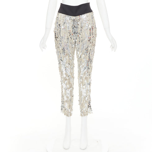 Women's Alexandre Vauthier Crystal Sequin Pants