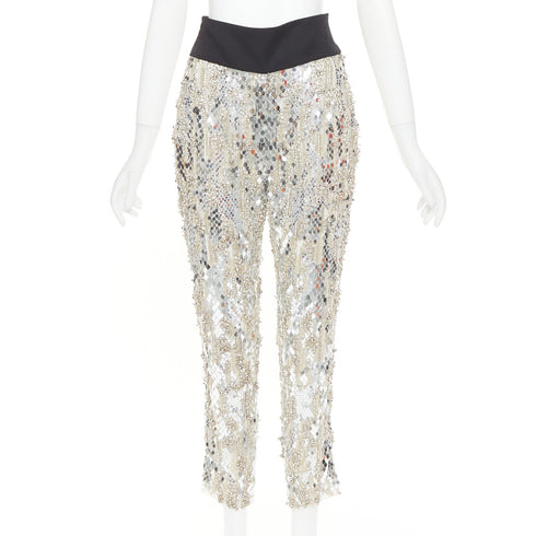 Women's Alexandre Vauthier Crystal Sequin Pants