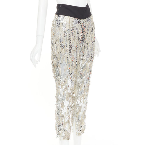 Women's Alexandre Vauthier Crystal Sequin Pants
