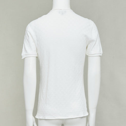 Men's Giorgio Armani Checkered Knit Pullover