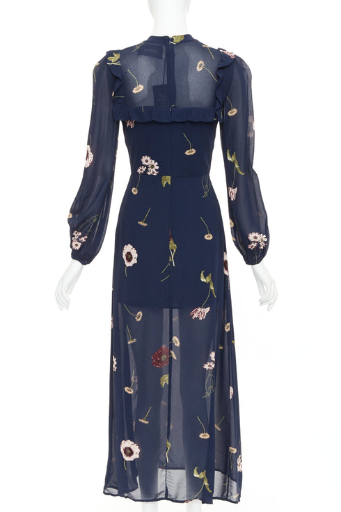 Women's Reformation Gillian Viscose Floral Dress
