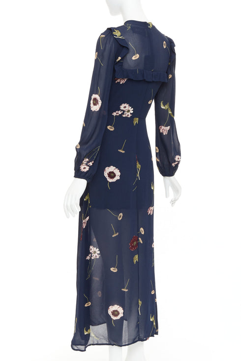 Women's Reformation Gillian Viscose Floral Dress