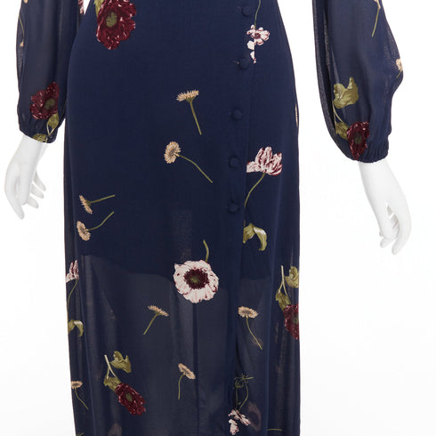 Women's Reformation Gillian Viscose Floral Dress