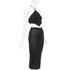 Women's Reformation Cotton Halter Top Skirt Set