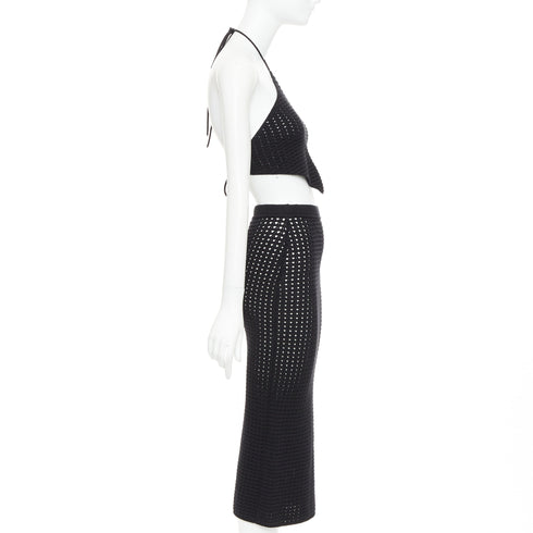 Women's Reformation Cotton Halter Top Skirt Set