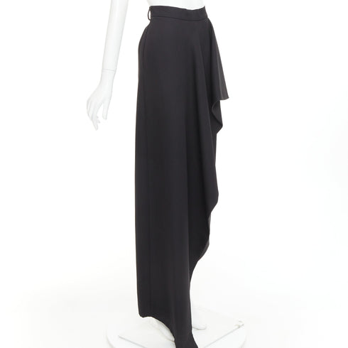 Women's Alexandre Vauthier Wool Cascade Skirt