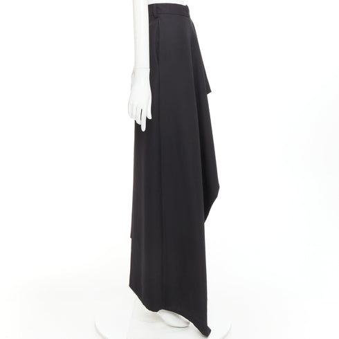 Women's Alexandre Vauthier Wool Cascade Skirt