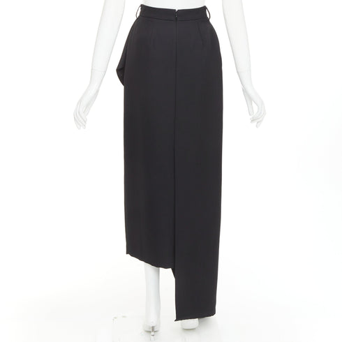 Women's Alexandre Vauthier Wool Cascade Skirt