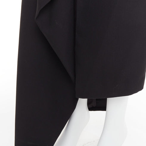 Women's Alexandre Vauthier Wool Cascade Skirt