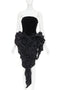 Women's Alexandre Vauthier Velvet Bodysuit Dress