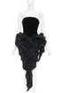 Women's Alexandre Vauthier Velvet Bodysuit Dress