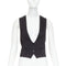 Women's Alexandre Vauthier Silky Slit Vest