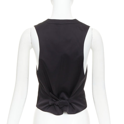 Women's Alexandre Vauthier Silky Slit Vest