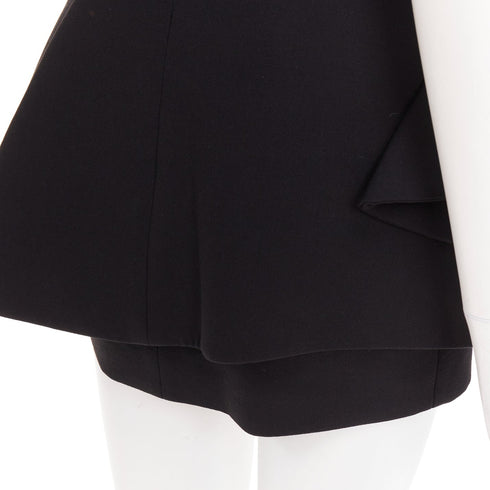 Women's Alexandre Vauthier Wool Peplum Dress