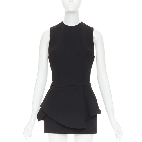 Women's Alexandre Vauthier Wool Peplum Dress