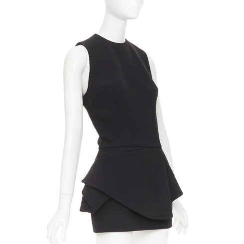 Women's Alexandre Vauthier Wool Peplum Dress