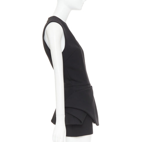 Women's Alexandre Vauthier Wool Peplum Dress