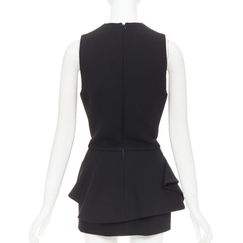 Women's Alexandre Vauthier Wool Peplum Dress