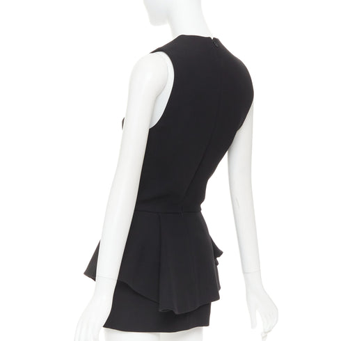 Women's Alexandre Vauthier Wool Peplum Dress