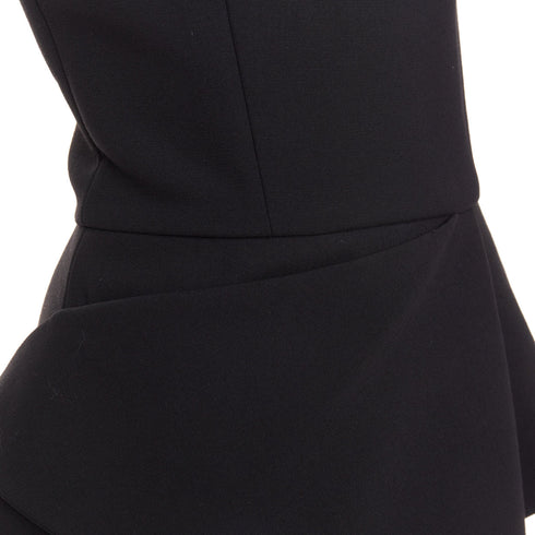 Women's Alexandre Vauthier Wool Peplum Dress