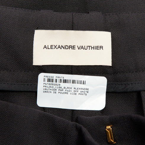 Women's Alexandre Vauthier Dart Wide Leg Pants