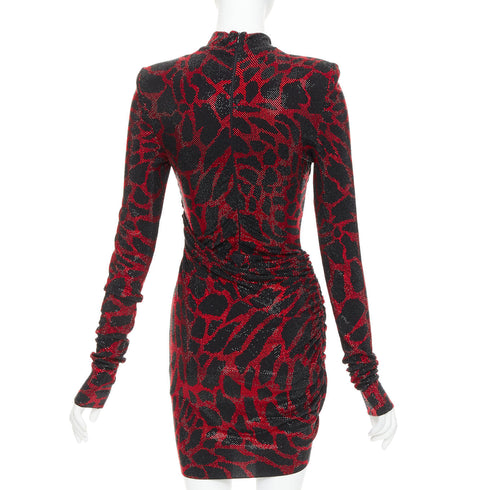 Women's Alexandre Vauthier Crystal Mini Dress