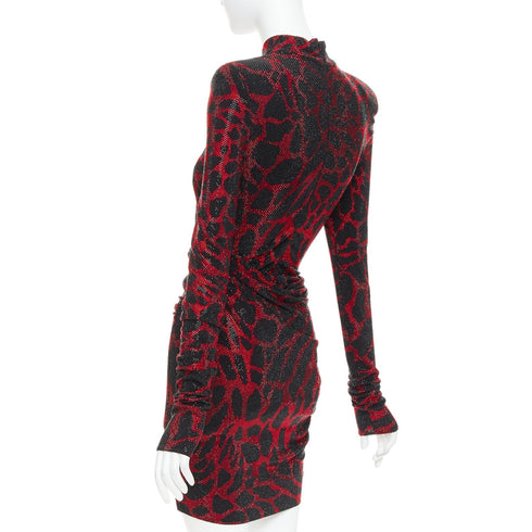 Women's Alexandre Vauthier Crystal Mini Dress