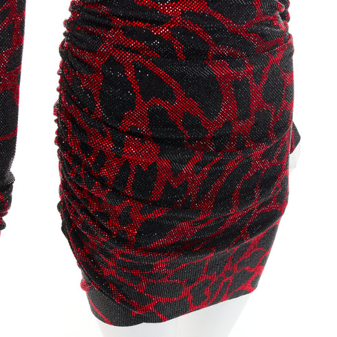 Women's Alexandre Vauthier Crystal Mini Dress