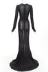 Women's Alexandre Vauthier Sheer Crystal Gown