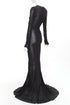 Women's Alexandre Vauthier Sheer Crystal Gown