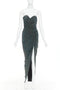Women's Alexandre Vauthier Crystal Bustier Gown