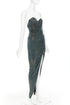 Women's Alexandre Vauthier Crystal Bustier Gown