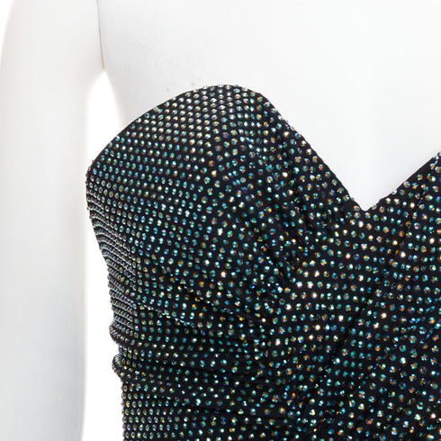 Women's Alexandre Vauthier Crystal Bustier Gown