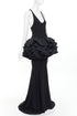 Women's Alexandre Vauthier Ruffle Peplum Gown