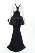 Women's Alexandre Vauthier Ruffle Peplum Gown