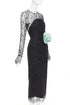 Women's Alexandre Vauthier Crystal Lace Dress