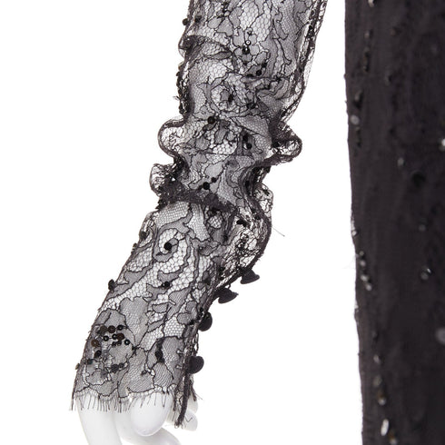 Women's Alexandre Vauthier Crystal Lace Dress